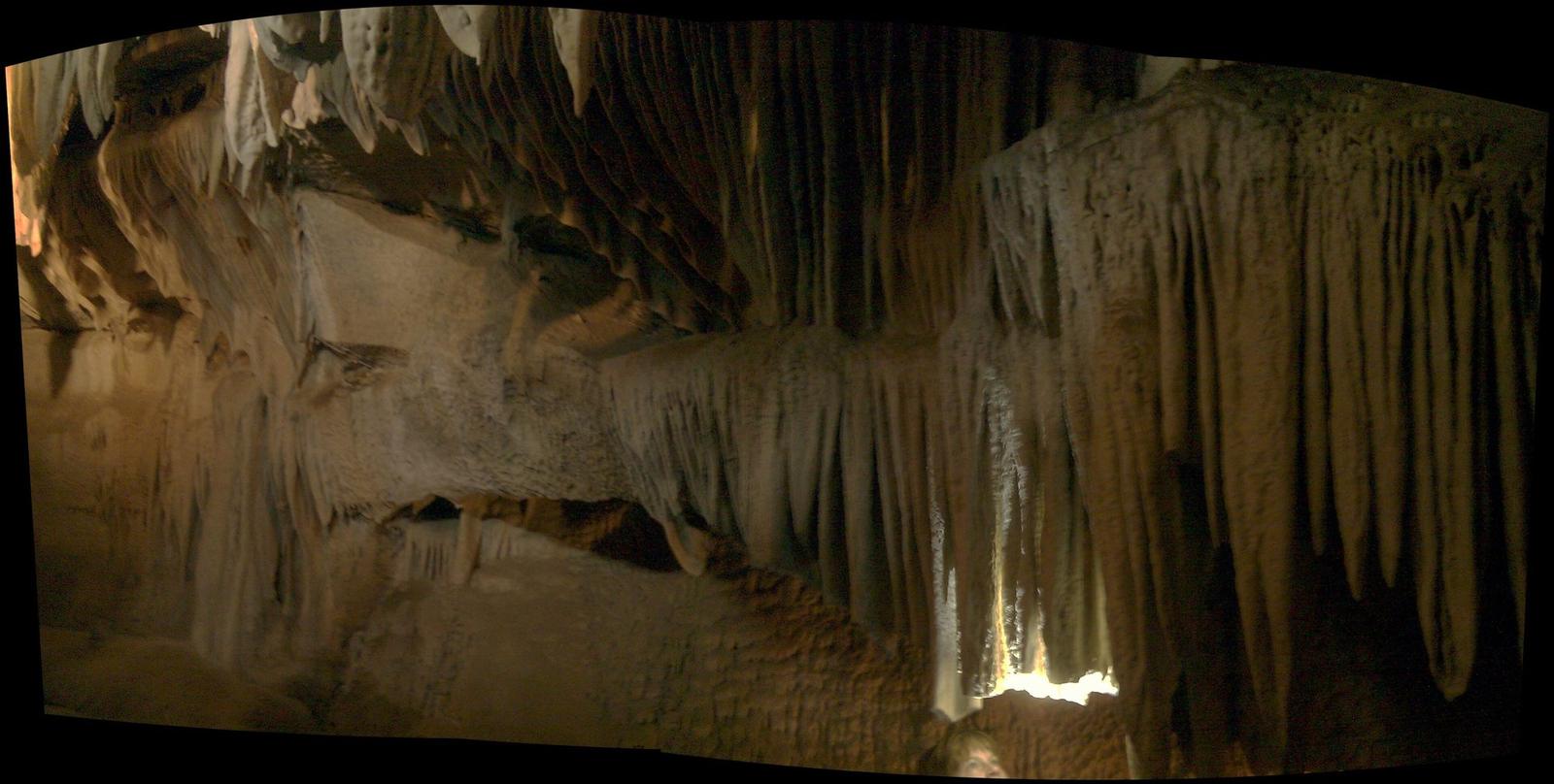 Formations inside Boyden Cavern, California